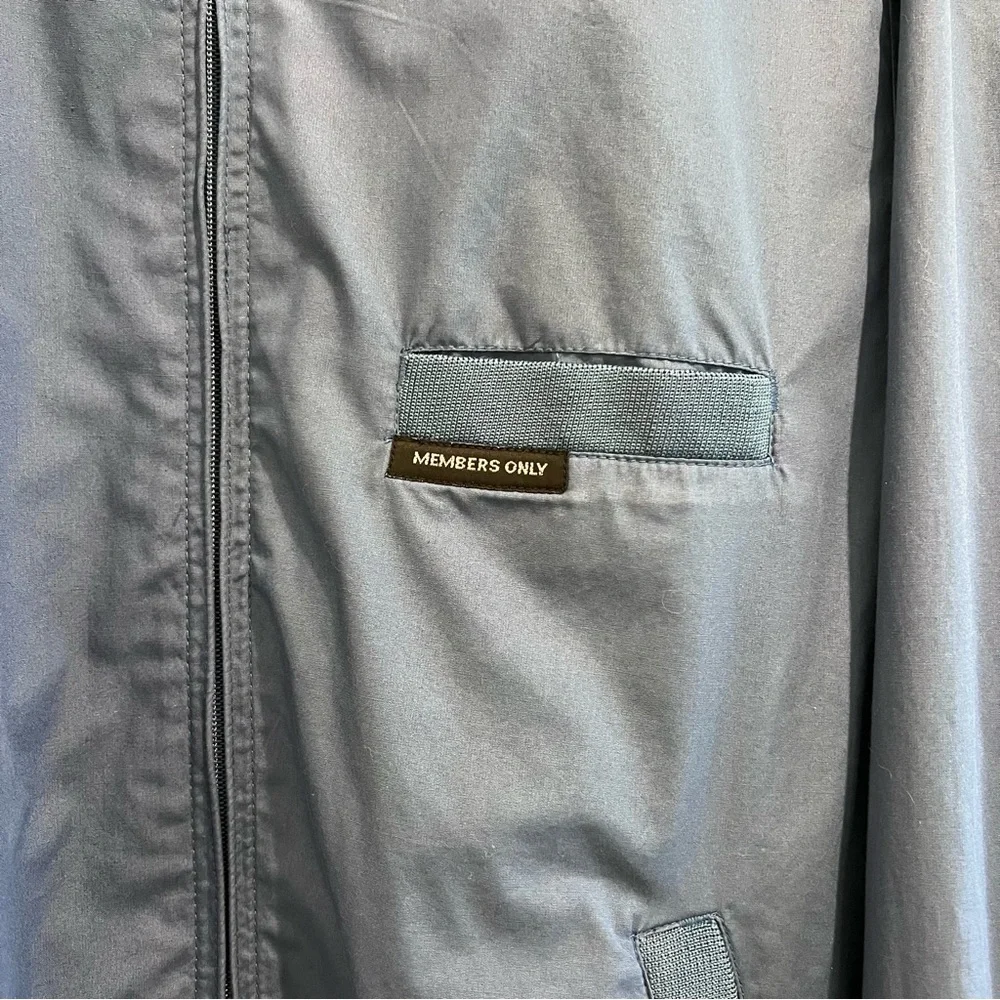 Members Only full zip bomber‎ jacket mens size 42L